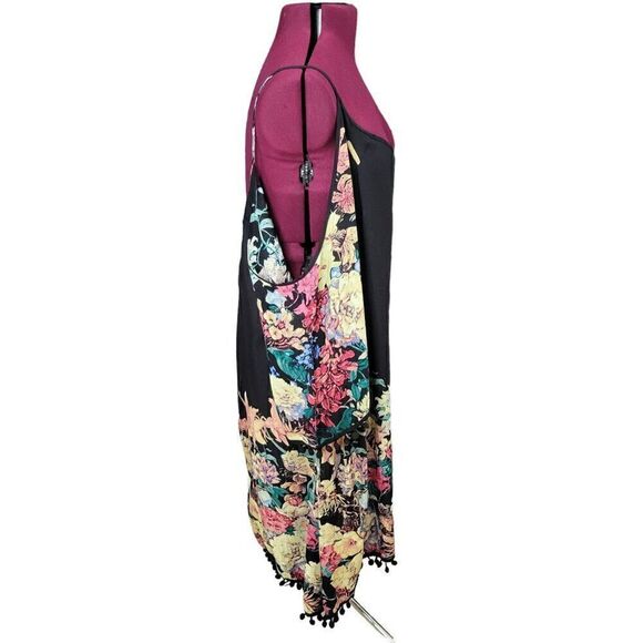 Rosegal Cold Shoulder Floral Tunic (Size 5XL) - Picture 2 of 8